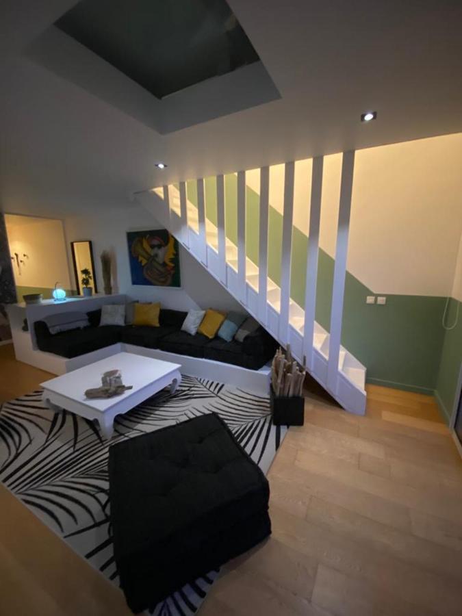 Bel Appartement Vue Mer - 1Er Rang Front De Mer Сен Жан дьо Луз Екстериор снимка