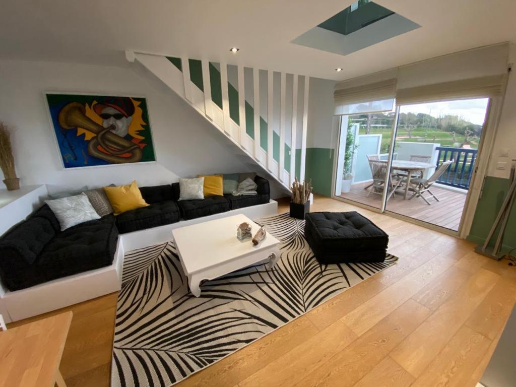 Bel Appartement Vue Mer - 1Er Rang Front De Mer Сен Жан дьо Луз Екстериор снимка