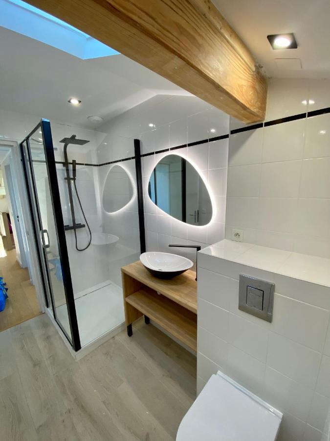 Bel Appartement Vue Mer - 1Er Rang Front De Mer Сен Жан дьо Луз Екстериор снимка